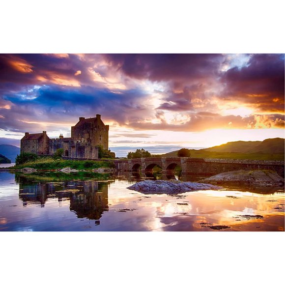 Rompecabezas Buhoet Eilean Donan Castle Scotland 1000 piezas