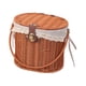thumbnail image 1 of Cesta De Picnic Cesta De Almacenamiento De Forro Extraíble Para La Playa De Decoración Del Hogar Del Parque, 1 of 5