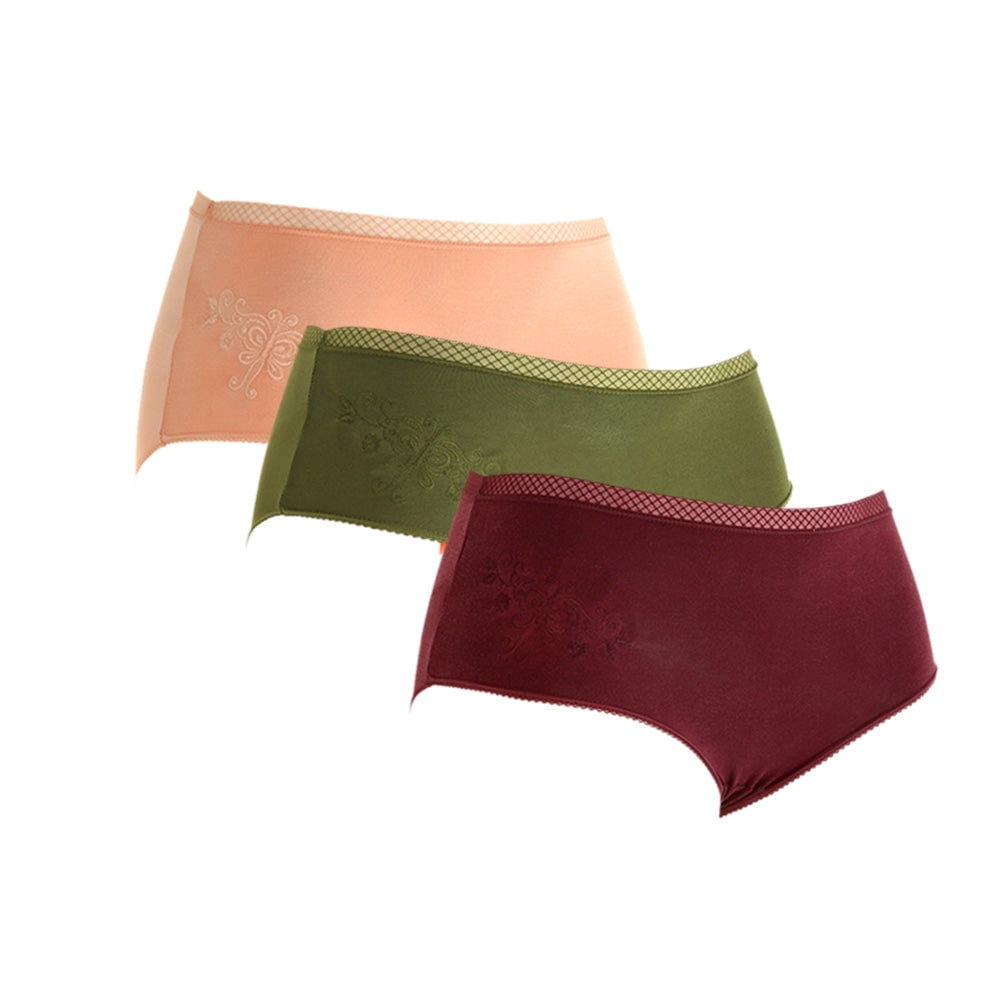 Giovacchino - Pack De 3 Calzon Tiro Alto Bambú