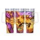 thumbnail image 1 of El Aprendiz del Tigre Vaso aislado de acero inoxidable con asa, diseño temático, regalo para familia, amigos y fans; incluye pajita y encaja en el portavasos estándar, 40 oz, 1 of 6