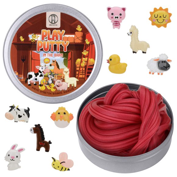 Masilla de juego Therapy Putty Inner-Active para niños con dijes