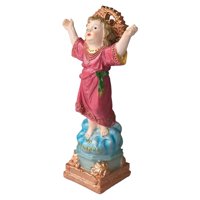 Bothyi - Figuras De Resina Del Niño Jesús, Regalos Religiosos Para Estante, Gabinete, Sala De Estar