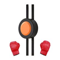 Ioensy - Almohadilla De Perforación Montada En La Pared Almohadilla De Entrenamiento De Cuero Pu Para Kickboxing Karate Estilo Redondo A