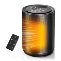 Calefactor Eléctrico Electactic 1500 W Portátil Con Control Remoto Y Termostato