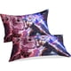 thumbnail image 2 of Juego de funda nórdica con estampado 3D de Goku Saiyan, fundas de cama con cremallera, juego de 3 piezas, suave y fácil de cuidar para jóvenes, niños y adultos., 2 of 3