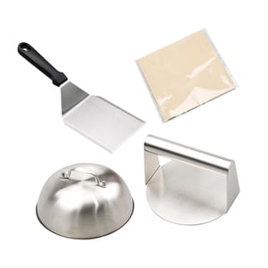 Bothyi - Kit De Prensa De Hamburguesas Papel Resistente Para Comidas Al Aire Libre Barbacoa Al Aire Libre