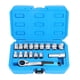 thumbnail image 4 of Juego de llaves de tubo genéricas con llave de trinquete, herramienta mecánica, barra de extensión portátil para reparación de automóviles y bicicleta, 4 of 5