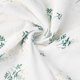 thumbnail image 2 of REGALWOVEN Mantel Rectangular Floral de Algodón y Lino, Blanco Lila 47"x71", 2 of 5