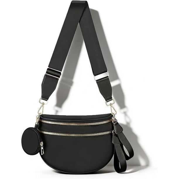 Bolso bandolera mujer EMMAFY impermeable tela Oxford cintura ajustable correa hombro viaje trabajo