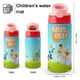 thumbnail image 2 of Karate SheepBotella de Agua con Tapa Pop Top de Un Toque, Acero Inoxidable, a Prueba de Fugas, para Deportes, Botella Infantil rosa 12 oz, 2 of 6