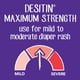 thumbnail image 3 of Crema para dermatitis del pañal Desitin Maximum Strength 142 g, 40% zinc, 3 of 9