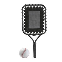 Magideal - Raqueta De Béisbol Para Pelotas Elevadas Raqueta De Béisbol Dispositivo Auxiliar De Práctica De Béisbol Raqueta De Béisbol De Metal Ayuda Para Golpear