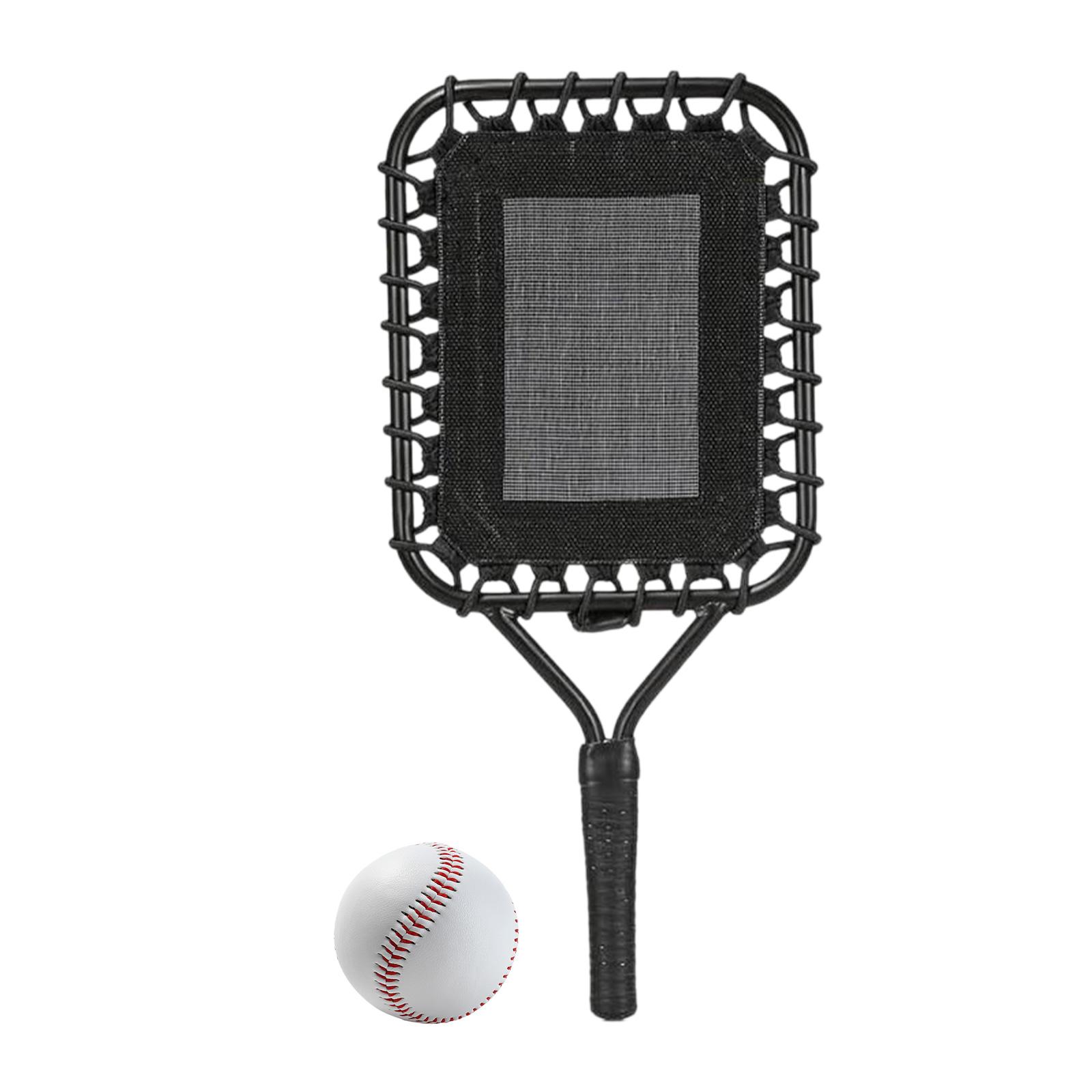 Magideal - Raqueta De Béisbol Para Pelotas Elevadas Raqueta De Béisbol Dispositivo Auxiliar De Práctica De Béisbol Raqueta De Béisbol De Metal Ayuda Para Golpear