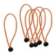 thumbnail image 1 of 6 Piezas De Cuerda Elástica Resistente Para Tienda De Campa?a, Color Naranja, 9.0 In, 1 of 5