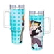 thumbnail image 4 of Kim Possible Vaso aislado de acero inoxidable con asa, diseño temático, regalo para familia, amigos y fans; incluye pajita y encaja en el portavasos estándar, 40 oz, 4 of 6