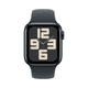 thumbnail image 1 of Apple Watch SE 2.ª Gen 2024 (GPS) Caja Midnight aluminio 40mm con correa sport Midnight - M/L, 1 of 3
