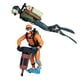 thumbnail image 5 of 2 Figuras De Buzo En Miniatura, Dise?o De Escena, Decoración De Aventura, Accesorios Para Peceras, 5 of 5