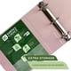 thumbnail image 4 of Anillo en D duradero de Binder Samsill, a base de plantas, rosa de 3 pulgadas, 4 of 6