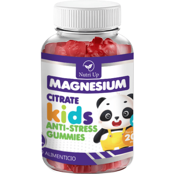 Magnesium Citrate Kids - Gomitas Magnesio Para Niños (200mg)