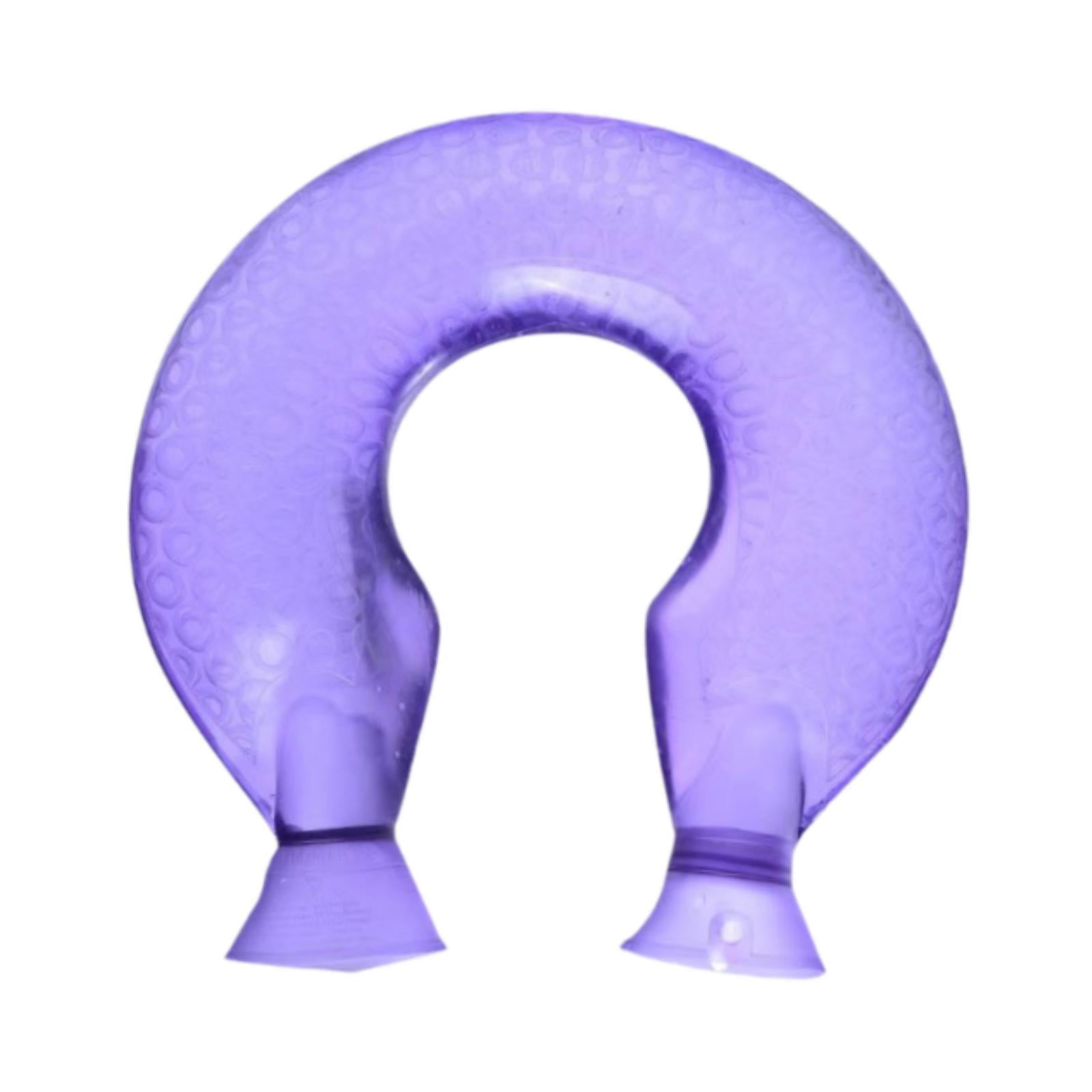 Magideal - Bolsa De Agua Caliente Para Llenado De Agua Para El Cuello, Tapa De Rosca De Pvc Portátil, Bolsa Práctica De 1400ml, Calentador De Cuello Y Hombros, B Violeta