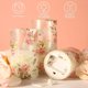 thumbnail image 3 of Velas sin llama MELTONE Rose Love Theme Glass Pink LED x3, 3 of 8