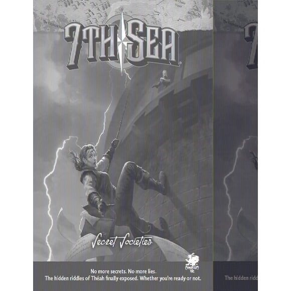 Reserva Chaosium 7th Sea: Secret Societies RPG