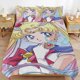 thumbnail image 1 of Sailor Moon Bedding Sets Ultra Soft Skin-Friendly Duvet Cover 3 Piece, Cute Comforter Cover Bed Set for Boys Girls Kids, 1 of 5