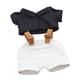 thumbnail image 2 of Ropa De Muñeca De Felpa Para Niños, Accesorios Para Fotos, Ropa Para Muñeca Bebé Para Muñecas De 6,69 Pulgadas, Parte Superior Negra Y Blanca, 2 of 3