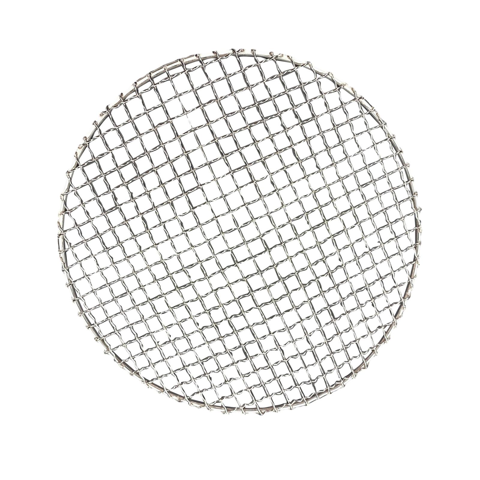 Magideal - Malla De Parrilla Para Teteras De Cerámica, Red Para Barbacoa Portátil Antiadherente, Estera Para Parrilla Para Acampar, Fiestas De Té Al Aire Libre, , 28Cm