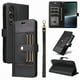 thumbnail image 1 of FOXDOCK Funda tipo Cartera para Sony Xperia 1 V – Cubierta de Cuero PU con Múltiples Ranuras, Bolsillo para Efectivo y Correa de Muñeca, 1 of 6