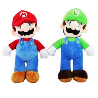 Total E-Commerce - Juguete Pack 2 Peluches Mario Y Luiggi 28Cm Infantil