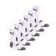 thumbnail image 1 of Calcetines PUMA Cut Crew para niños, 6 unidades, blanco/multicolor, 7-8,5 US, 1 of 3