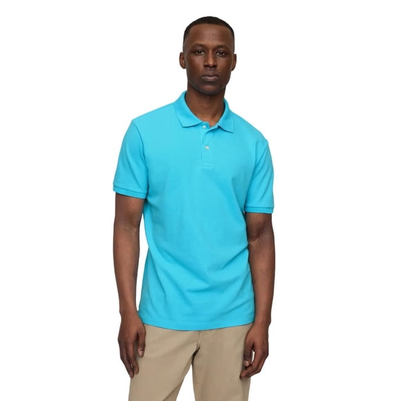 Polo GAP Stretch Piqué para hombre Aquarius, talla XL