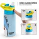 thumbnail image 4 of Tuxedo Sam Botella De Agua Con Tapa Pop Top De Un Toque, Acero Inoxidable, A Prueba De Fugas, Para Deportes, Botella Infantil Azul 12 oz, 4 of 6