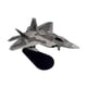 thumbnail image 2 of Modelo de avión de fundición a presión F-22 1/100, avión realista de aleación de metal, modelo de caza para sala de estar, decoración de oficina, conm, 2 of 5