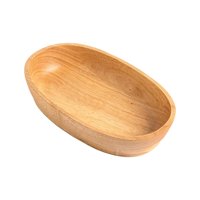 Bothyi - Plato De Sushi Barco De Sushi De Madera Multiusos Para Mesa De Cocina Decoración Del Hogar Fiesta 24 Cm X 14,5 Cm