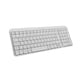 thumbnail image 1 of Teclado Inalámbrico Logitech K250 Workspace Blanco QWERTY Español Bluetooth, 1 of 1