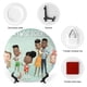 thumbnail image 3 of Ada Twist, científica Plato decorativo de porcelana fina (bone china), plato decorativo de cerámica para hogar, oficina, soporte de pared, platos decorativos para dormitorio - 6 pulgadas (15 cm), 3 of 6