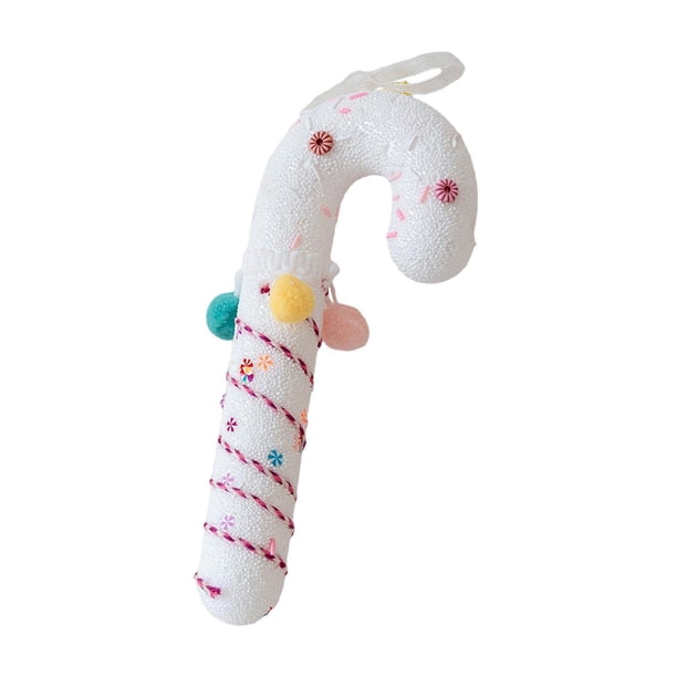 Adorno colgante navideño, colgante navideño, bonito, creativo, decoración navideña, dulce para cumpleaños, año Nuevo, festividades, fiesta temática, h Caña