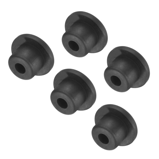 Uxcell Tapón de Silicona de Alta Temperatura Diámetro de Montaje 15mm/0.59 pulgadas Tapón de Goma en Forma de T