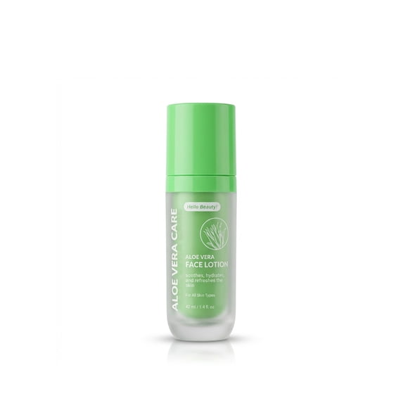 Loción Hello Beauty facial aloe vera, 42 ml