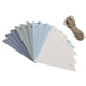 thumbnail image 4 of Banderín De 12 Uds., Banderas Triangulares, Banderines DIY Para Fiesta De Interior, Aniversario, Azul, 4 of 5