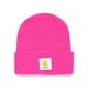 thumbnail image 1 of Classic Label Patch Beanie Unisex Candy Color Knit Hat Elastic Lightweight Couple Skull Cap For Women & Men, 1 of 5
