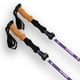 thumbnail image 3 of Bastones De Trekking 2 Unidades Par Plegable Morado, 3 of 3