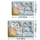 thumbnail image 4 of 1pc Soft and Absorbent Cute Cat Paw Pattern Bath Rug - Non-Slip Shower Carpet for Home Bathroom - Quick Dry Bath Mat - Bathroom Accessory, 4 of 4