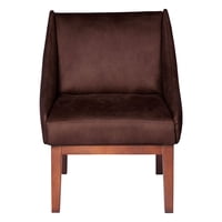 Latam Home - Sitial Berlin Tela Velvet Chocolate