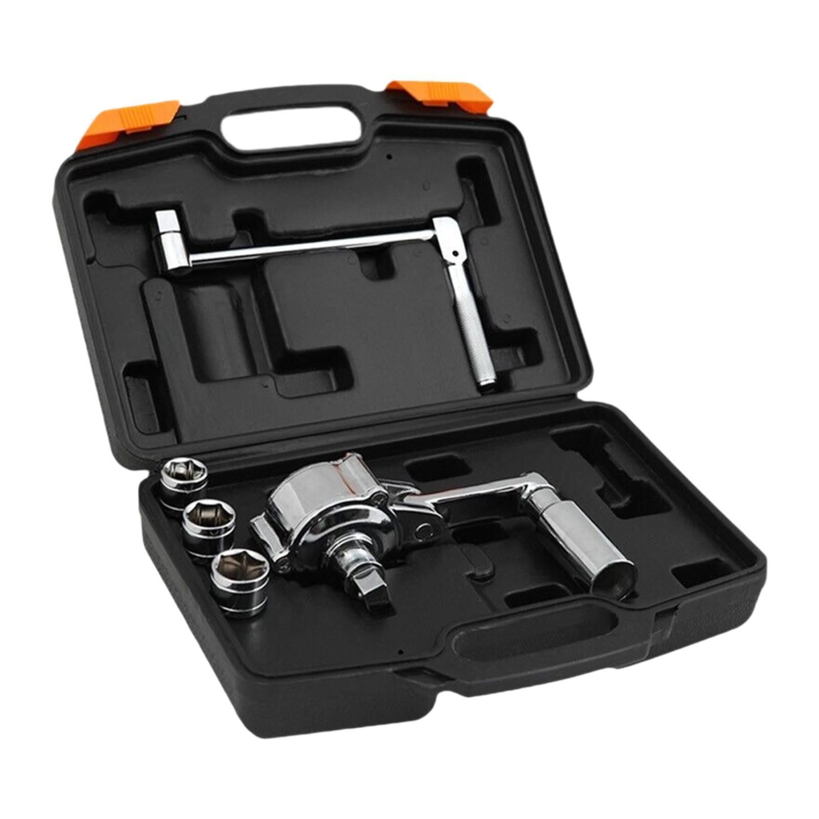 Magideal - Llave Multiplicadora De Neumáticos De Torsión, Juego De Cambio De Neumáticos De Aleación De 3200N.M, Llave De Ahorro De Mano De Obra, Removedor De Tue