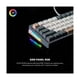 thumbnail image 5 of Teclado Fantech ATOM Pro63 MK912 SATURN Grey - Switch Blue, 5 of 5