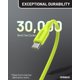 thumbnail image 3 of Cable USB‑C Omnibar 1,8 m (2 unidades) verde USB‑A, 3 of 9