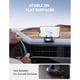 thumbnail image 3 of Soporte de teléfono ajustable para coche - Soporte para salpicadero, agarre de silicona antideslizante, giratorio 360°, inclinación vertical 30°, ajuste universal para smartphones, negro-Plata, 3 of 6